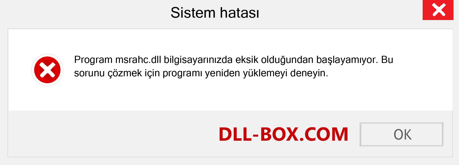 msrahc.dll dosyası eksik mi? Windows 7, 8, 10 için İndirin - Windows'ta msrahc dll Eksik Hatasını Düzeltin, fotoğraflar, resimler